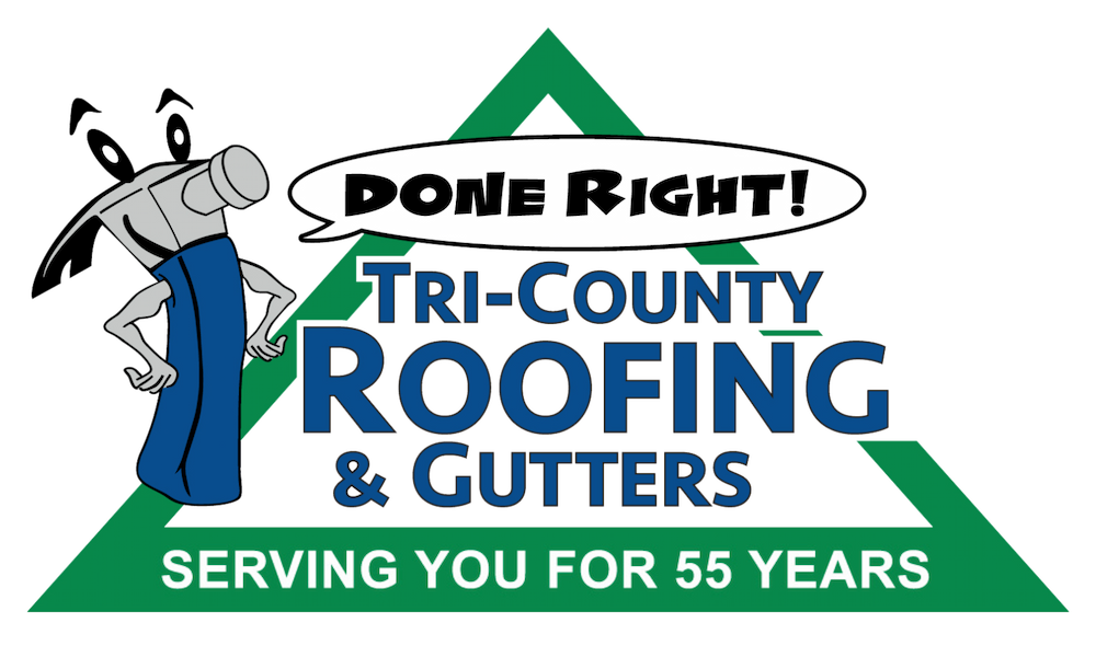 Tri-County Roofing & Gutters Logo